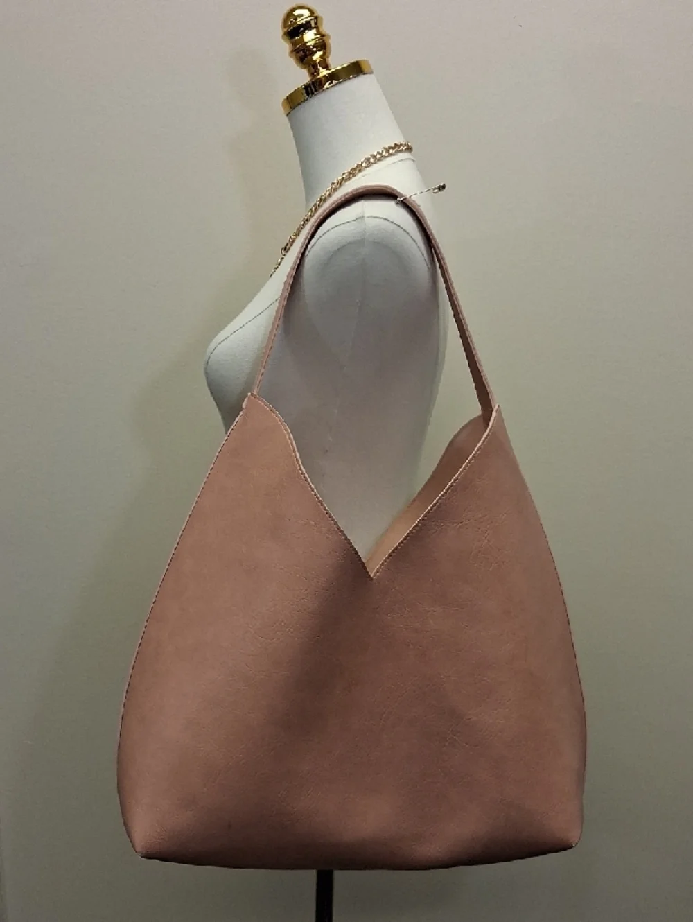 Ulta Beauty Blush Pink Oversized Hobo Shoulder Bag Size OS